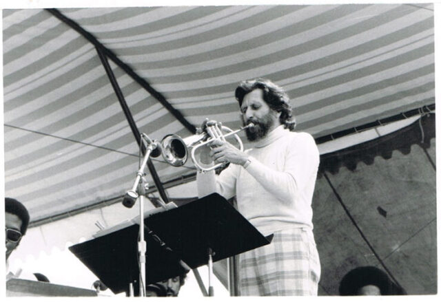 Eddie Nuccilli, big band leader based in Detroit. Photo courtesy Richard Benkendorf.